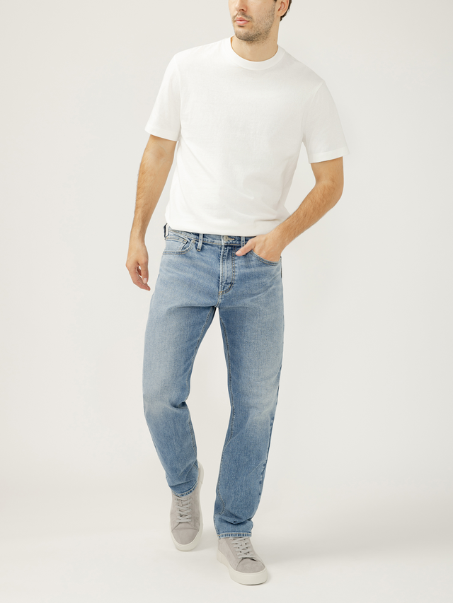 Machray Athletic Fit Straight Leg Jeans