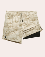EcoVolt Breathable Desert Camo Gym Shorts