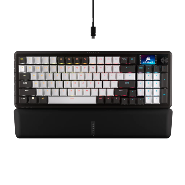 VANGUARD 96 Mechanical Gaming Keyboard, CORSAIR MLX Quantum