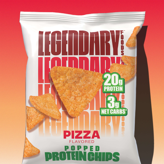 Pizza Popped Protein Chips