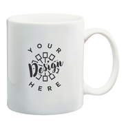 Hit Promo 11 oz White Ceramic Mug