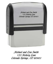 Calligraphy Address Stamp