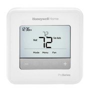 Programmable Thermostat, 7, 5-2, 5-1-1 Programs, 1 H, 1 C, Wall Mount, Hardwired/Battery, 20/30VAC