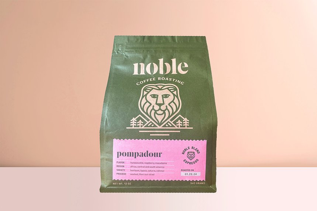 Pompadour {Elegant Espresso} - Specialty Coffee - Light Roast - 12oz | Noble Coffee Roasting