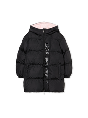 Padded Hooded Long Coat