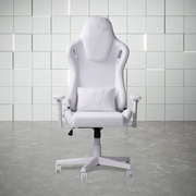 Velvet White Gaming Chair
