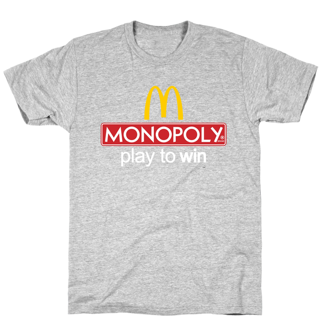 McDonalds Monopoly  T-Shirt