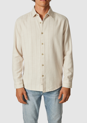 Miami Stripe Slim Casual Shirt