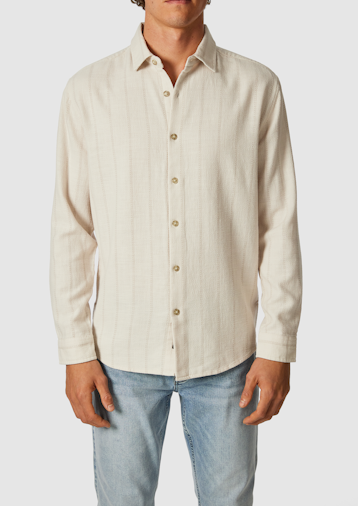 Miami Stripe Slim Casual Shirt