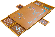 1500 Piece Puzzle Board, 27” x 35” Wooden Jigsaw Puzzle Table with 6 Removable Storage & Sorting Drawers