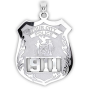 Personalized Police Badge with Your Number & Department