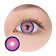 Sweety Crazy Platonic Violet Pink (1 lens/pack)