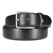 Tommy Hilfiger Men's Smooth Feather Edge Leather Belt