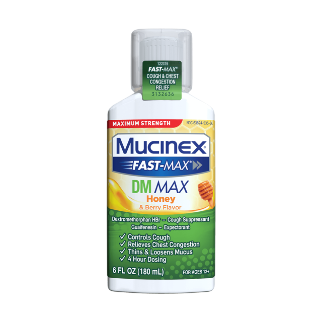 Maximum Strength Fast-Max® DM MAX Honey & Berry Flavor