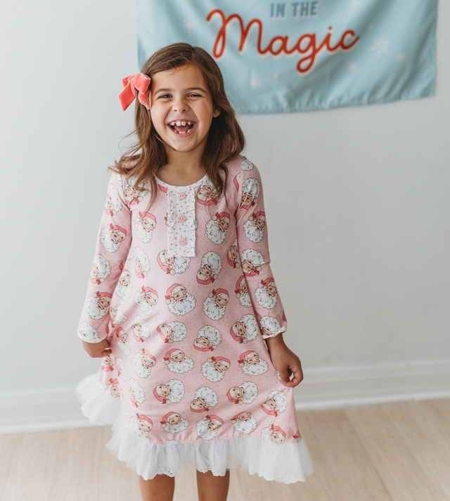 Loungewear Gown - Rosy Cheeks (PRE-ORDER)