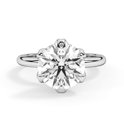 Tulip Solitaire Engagement Ring Setting