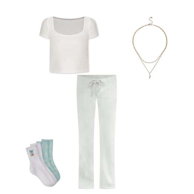 Solid Fit & Flare Sweatpants