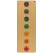 Chakras Aura Cork Yoga Mat