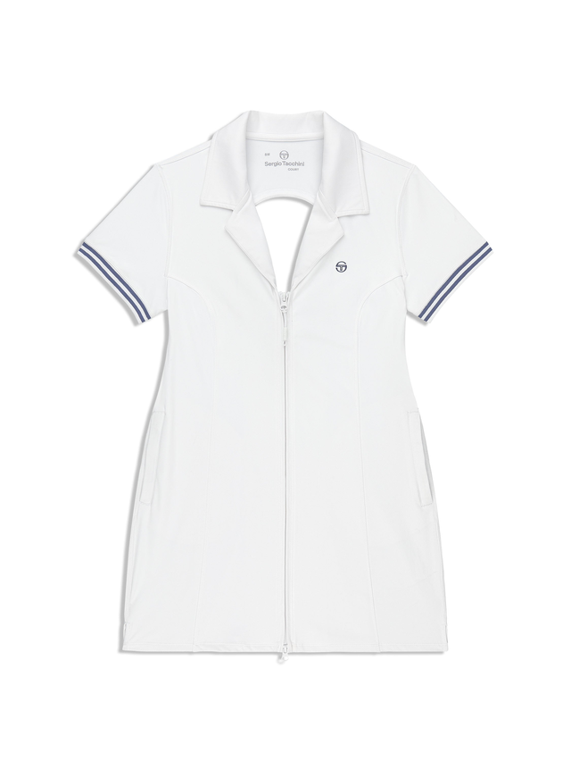 Silvia Dress- Brilliant White