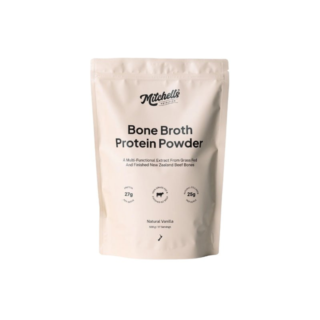 Mitchells Nutrition Bone Broth Protein Powder