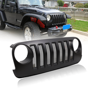 JL Style Front Bumper Grille For Jeep Wrangler JK JKU