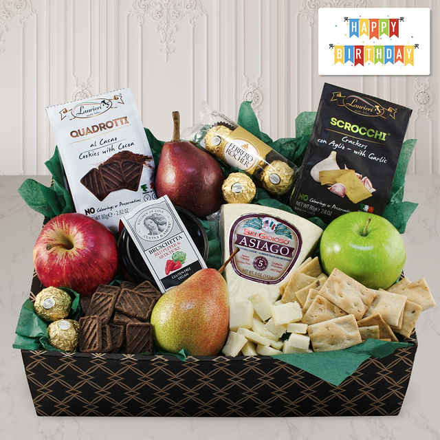 Italian Pride Of The Farm Fruit Gift Box - Birthday