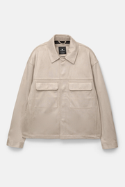 Chaqueta efecto ante