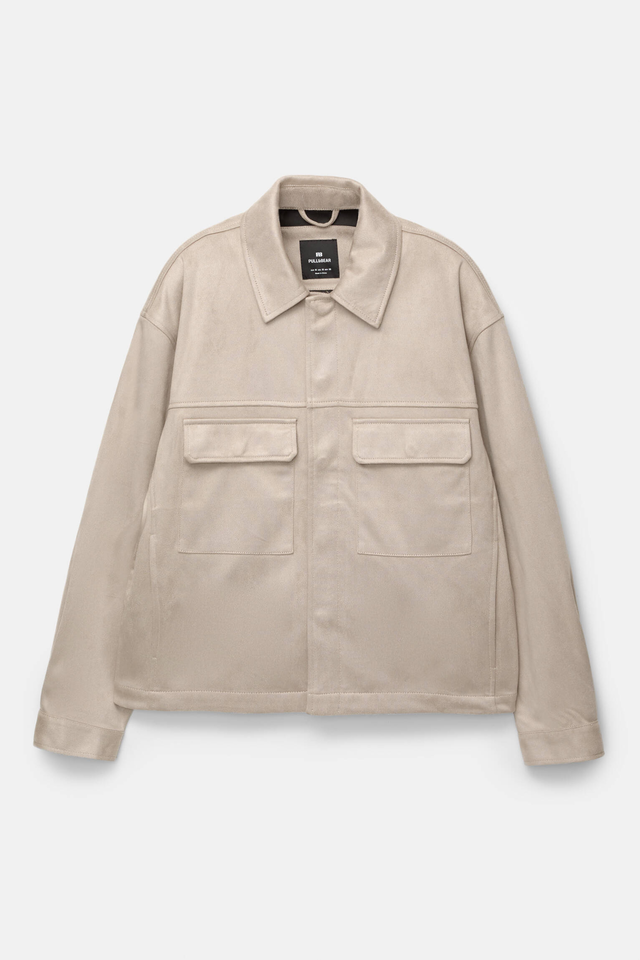 Chaqueta efecto ante