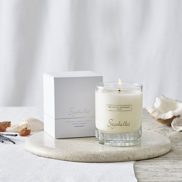 Seychelles Signature Candle | Candles & Fragrance | The White Company