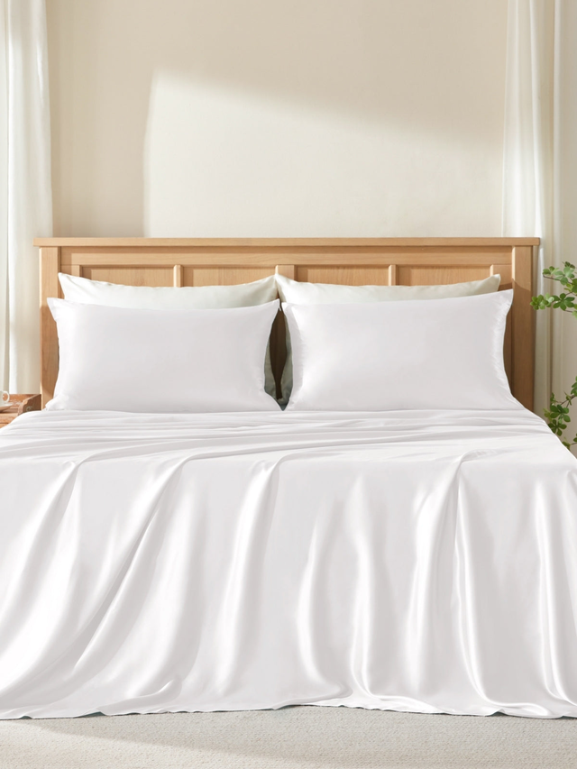 100 Real Mulberry Silk Sheet Set