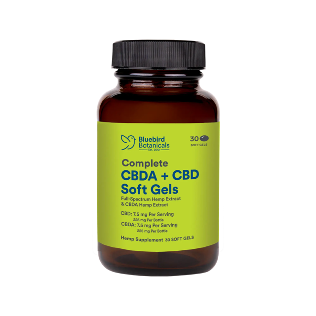 Complete CBDA + CBD Oil Soft Gels
