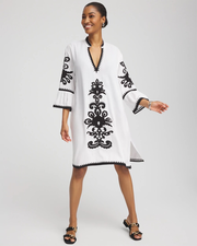 Embroidered Beach Swimsuit Cover Up