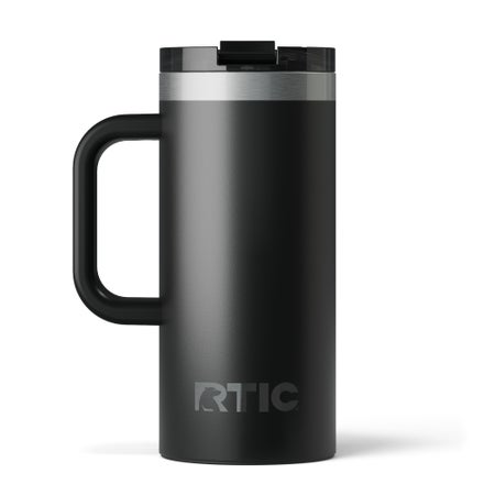20oz Travel Mug, Black, Matte