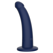 Vibrating Strap-on Dildo 7" - Suction Cup and Harness Compatible