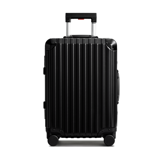 TREVA Aluminum Suitcase Black