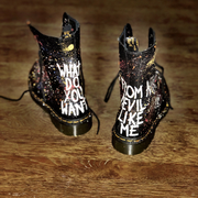 'SPLATTER' PAINTED BOOTS