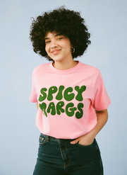 Margarite Spicy Margs Boxy Fit Slogan Tee
