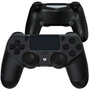 HEXGAMING NEW SPIKE Controller for PS4, PC, Mobile- Mysterious Black