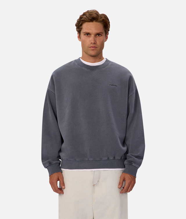 The New Del Sur Washed Sweat - Washed Cadet