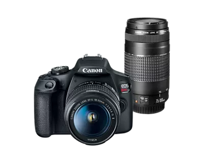 Refurbished EOS Rebel T7 EF-S18–55 II + EF75-300 KIT
