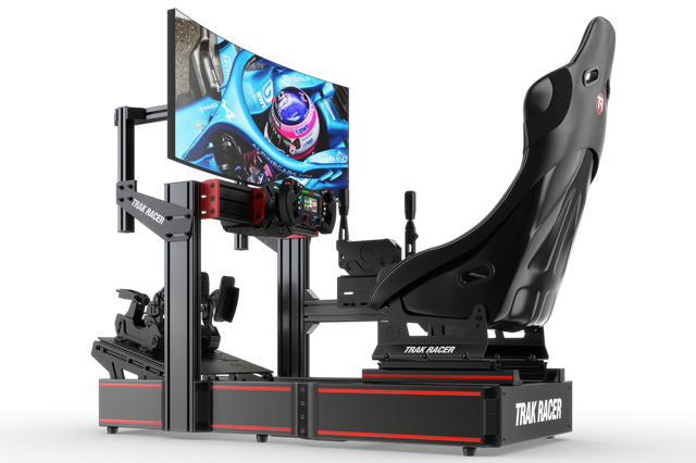 Budget Cockpit-Mounted Single Monitor Stand - 580mm / 22.8" Wide