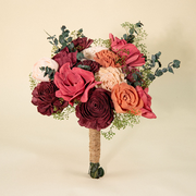 Wild Style Rose Bridesmaid Bouquet