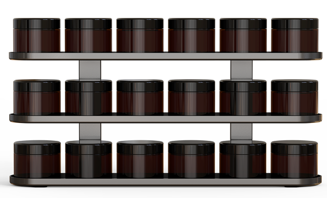 Custom Counter Top Rack