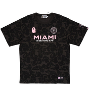 BAPE x Inter Miami CF Camo Tee Black
