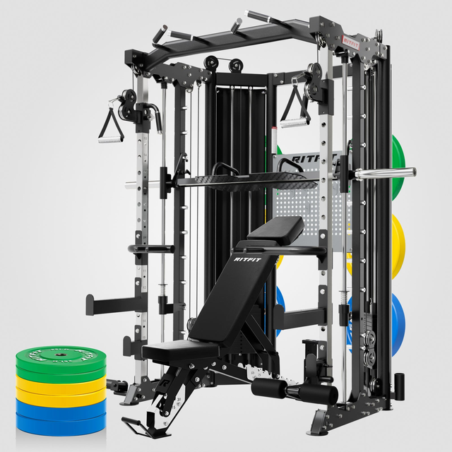 RitFit BPC06 All-In-One Smith Machine Home Gym Package