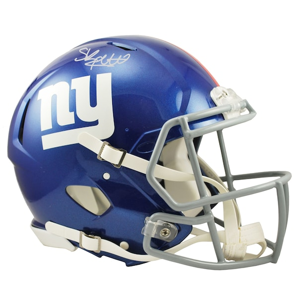 Cam Skattebo New York Giants Autographed Riddell Speed Authentic Helmet