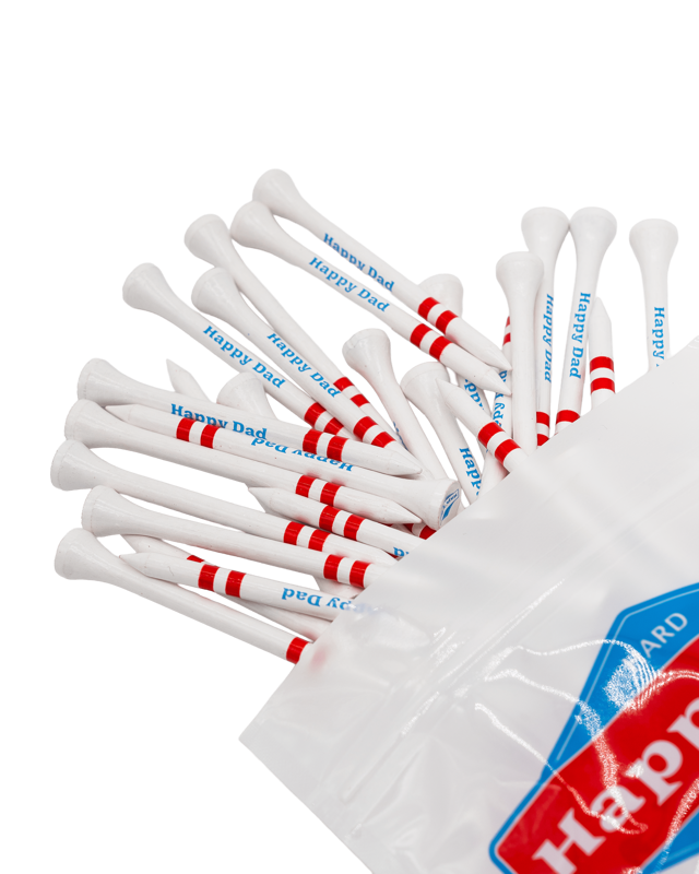 Happy Dad Golf Tees (50 Pack)