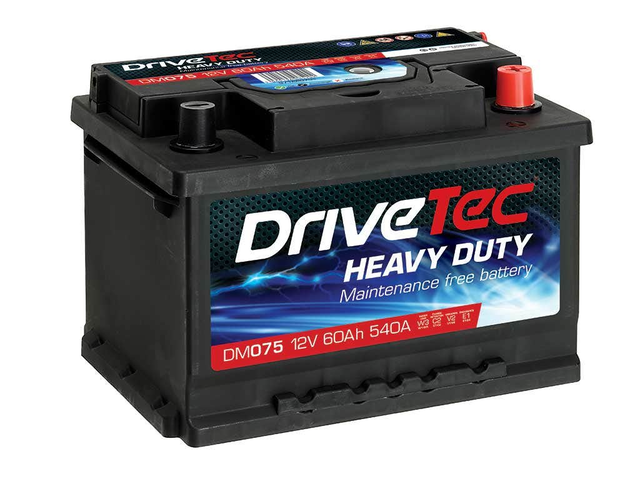 DRIVETEC - 075 SMF Battery - 3 Year Warranty