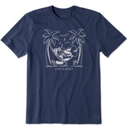 Men's Steamboat Willie Hammock Jammin Short Sleeve Tee