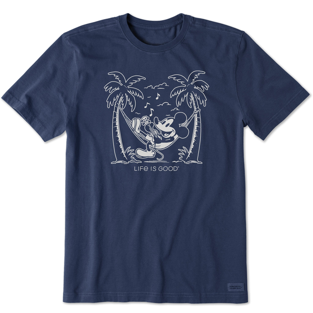 Men's Steamboat Willie Hammock Jammin Short Sleeve Tee